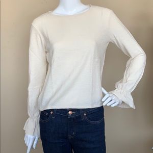 Madewell Texture & Thread Peasant Top